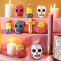 Hand Iced Day Of The Dead Biscuit Tin, thumbnail 2 of 2