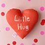 Heart Soft Toy Mini Cushion, thumbnail 3 of 5