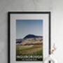 Ingleborough Yorkshire Dales Art Print, thumbnail 3 of 4