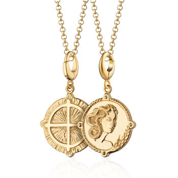 18ct Gold Demeter Goddess Of Fertility And Nature Necklace, 3 of 7