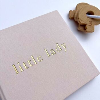 Linen 'Little Lady' Photo Album, 2 of 3