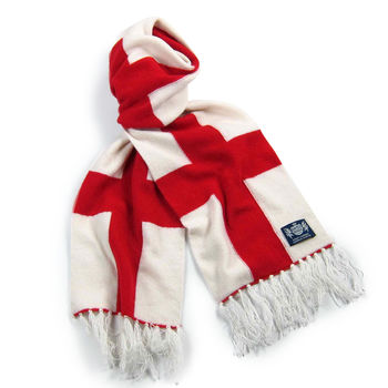 Luxury Cashmere Football Scarf, 5 of 12