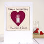 Personalised 1st Anniversary Card, thumbnail 1 of 12