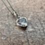 Heart Necklace With Swarovski Elements, thumbnail 3 of 3
