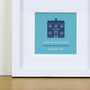 Personalised New Home Mini Print With Frame, thumbnail 3 of 5