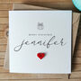 Custom Name Personalised Handmade Christmas Card, thumbnail 1 of 4
