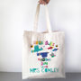 Personalised Time Flies With A Fun Teacher Bag, thumbnail 4 of 9