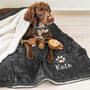 Personalised Luxury Sherpa Dog Blanket, thumbnail 4 of 9