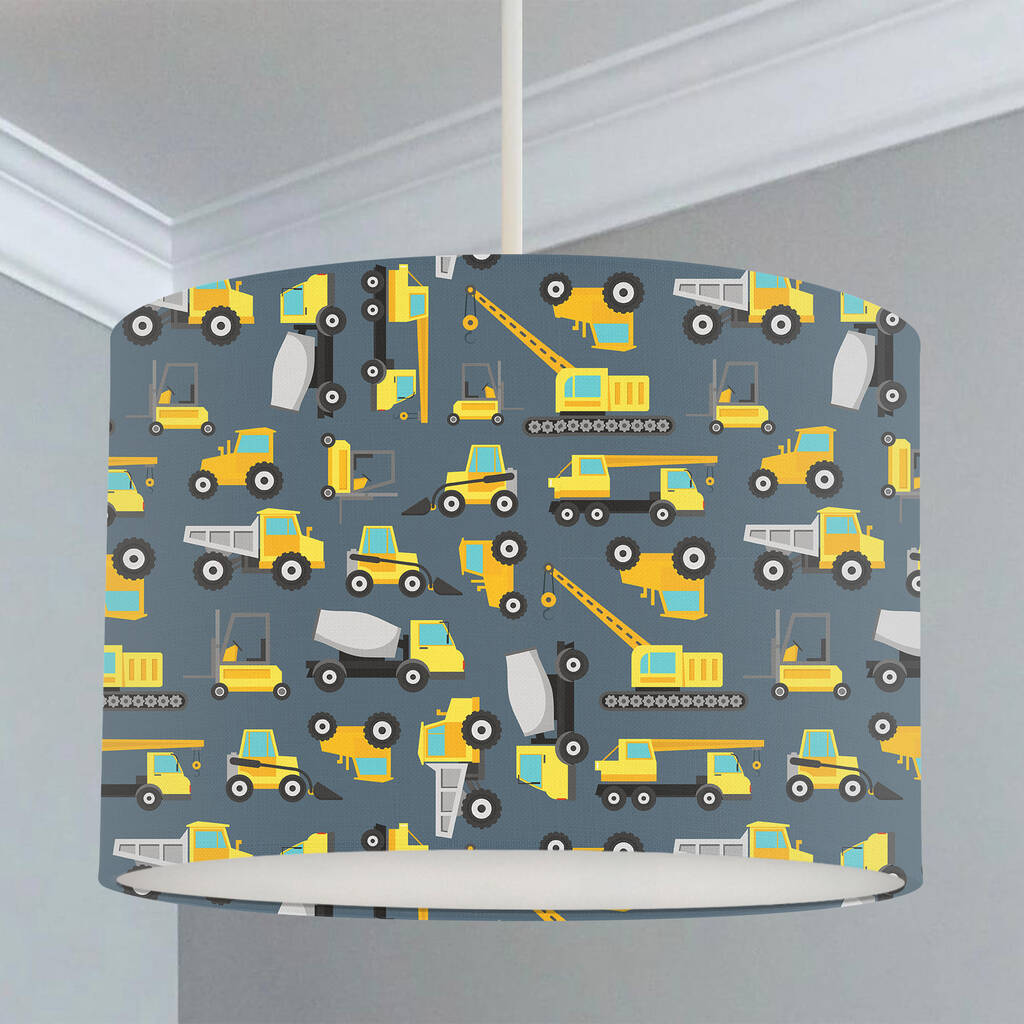 Construction Vehicle Lampshade, 1 of 2
