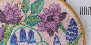 Bluebells Embroidery Kit, 7 of 11