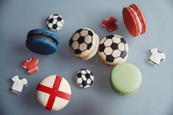Football Fan World Cup Macaron Gift Box, 3 of 3