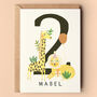 Personalised Jungle 2nd Birthday Card, thumbnail 1 of 2