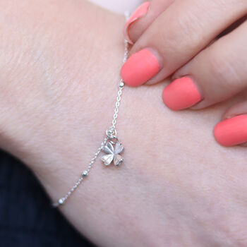 Four Leaf Clover Bracelet, 3 of 3
