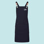 Varsity Initials Personalised Apron With Clip And Clasp Strap, thumbnail 3 of 8