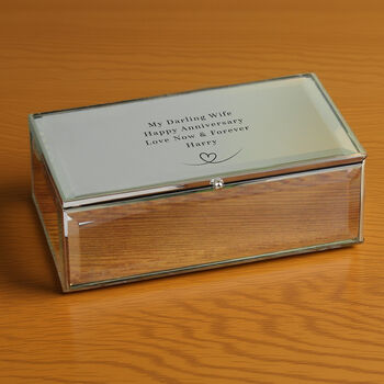 Trinket, Jewellery And Keepsake Boxes Personalised Heart…, 2 of 5