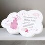 Personalised Fairy Castle Resin Memorial Plaque, thumbnail 3 of 4