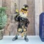 28cm Steampunk Fox Ornament Retro Style Home Décor Figurine Gift, thumbnail 3 of 8