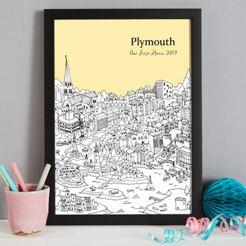 Personalised Plymouth Print, 5 of 9