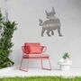 Metal Bull Garden Wall Art Powerful Silhouette Design, thumbnail 4 of 10