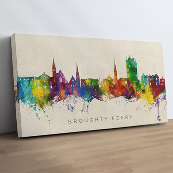 Broughty Ferry Skyline Cityscape Art Print, 10 of 12