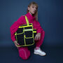 Neon Trim Pannier Bag Backpack, thumbnail 6 of 9