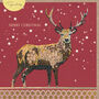 Festive Stag Card, thumbnail 1 of 2