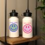 Personalised Smiley Face Waterbottle, thumbnail 1 of 2
