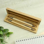 Personalised Botanical Wooden Pen And Pencil Set, thumbnail 6 of 8