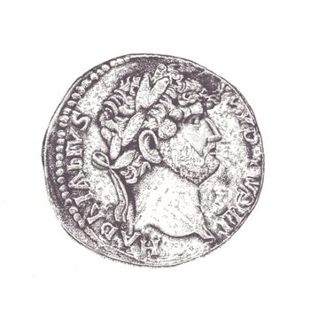 Hadrian Silver Coin Pendant, 3 of 3