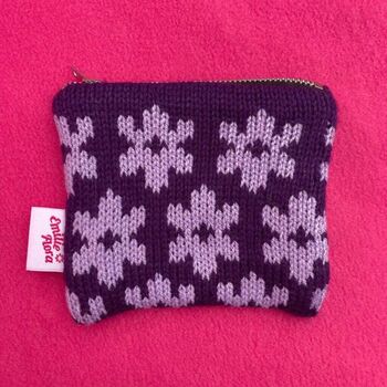 Blossom Knitted Mini Purse, 4 of 10