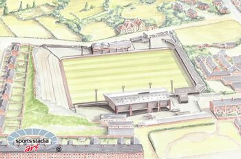 Accrington Stanley Peel Park Stadium Fine Art Print, 2 of 2