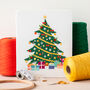 Christmas Tree Cross Stitch Kit, thumbnail 1 of 10