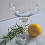Personalised 50th Birthday Gift Balloon Cocktail Glass, thumbnail 6 of 8