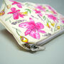Cotton Lilies Makeup And Cosmetic Bag, thumbnail 3 of 6