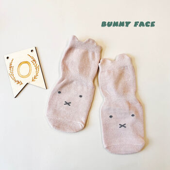 Personalised Baby Bunny Hooded Cotton Towel, 5 of 10