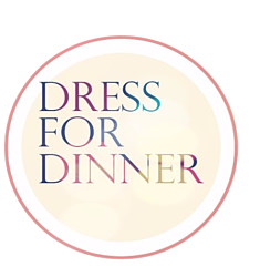 Dress For Dinner tablescapes logo