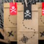 Pirate Map Party Bags X Six, thumbnail 2 of 5
