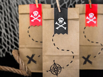 Pirate Map Party Bags X Six, 2 of 5