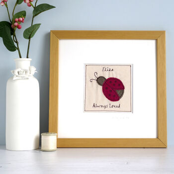 Personalised Ladybird Love Card For Her, 5 of 12