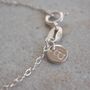 Personalised Hand Stamped Halo Bracelet, thumbnail 3 of 7