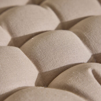 Grey Quilted Bench Pad, 4 of 4