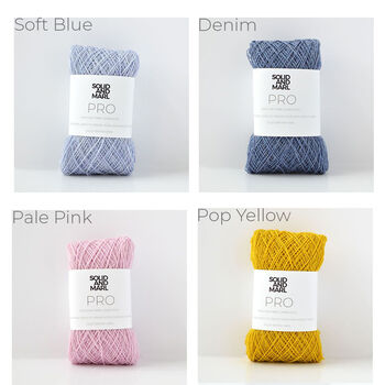 Luxury Herringbone Crochet Scarf Kit, 4 of 8
