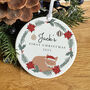 Baby’s First Christmas Ceramic Ornament, thumbnail 7 of 7