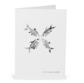 X Is For X Ray Tetra Card, 2 of 2