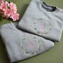Personalised Floral Wreath Jumper, thumbnail 2 of 5