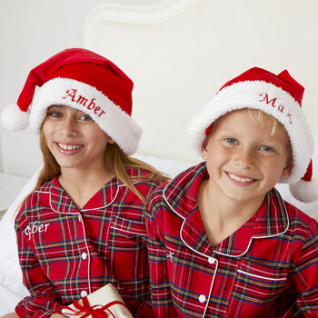 Personalised Christmas Santa Hat, 5 of 10