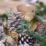 Natural Assortment Of Pine Cones White Christmas, thumbnail 2 of 5