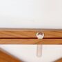Japanese Triangular Wooden Wall Frame S Size Natural, thumbnail 5 of 5