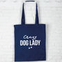 Crazy Dog Lady Tote Bag, thumbnail 3 of 6