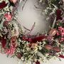 Autumnal Cottage Style Dried Flower Wreath, thumbnail 10 of 12